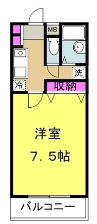 ジョイプレイス中原の物件間取画像